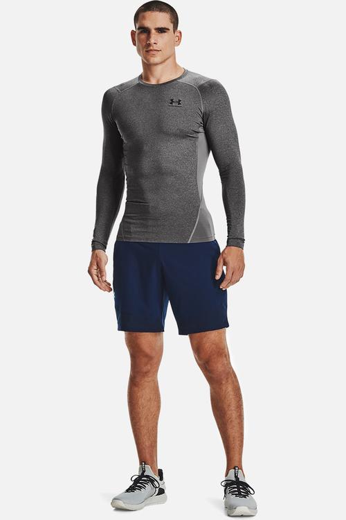 HeatGear®  comp long sleeve - carbon heather