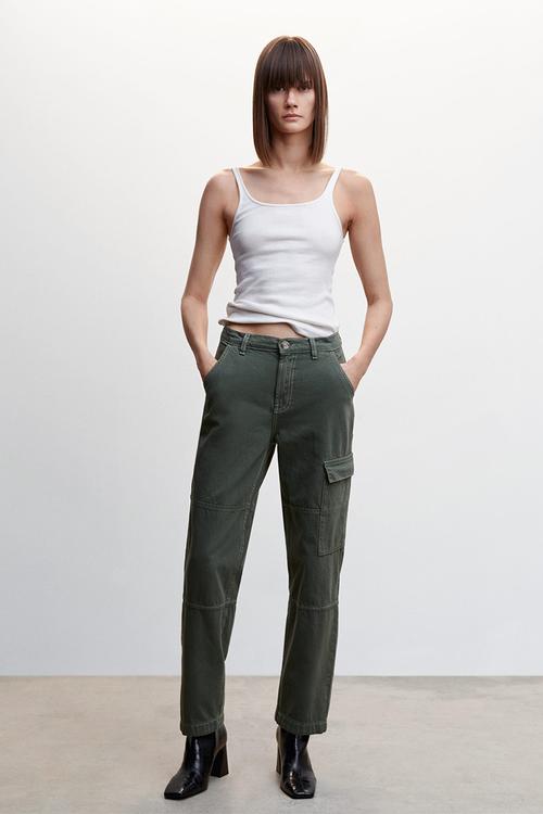 Jeans lily - beige/khaki