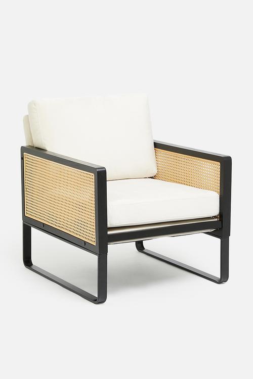 Ally rattan occasional chair - natural