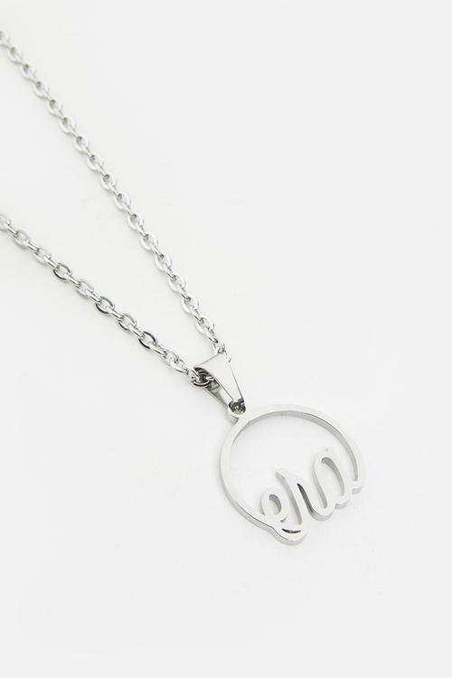 Era logo necklace - silver