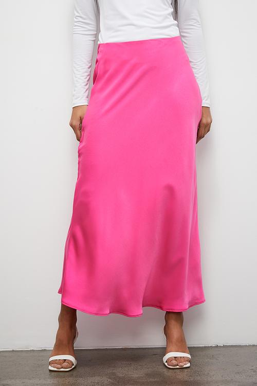 Bias slip - hot pink