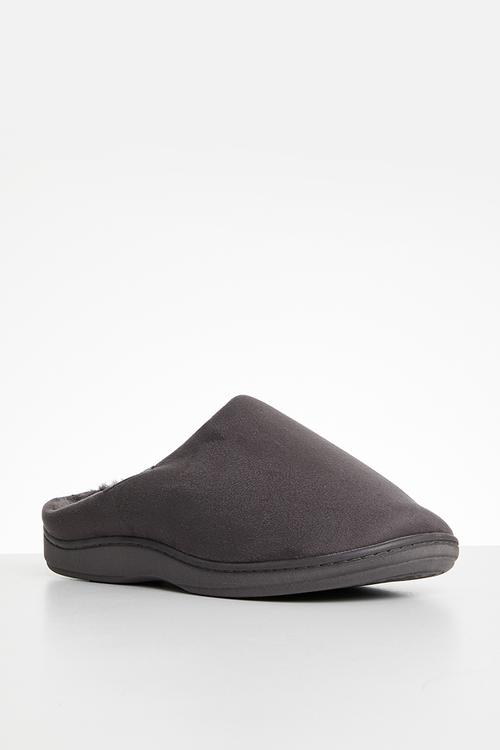 Kevin microfibre slipper - grey