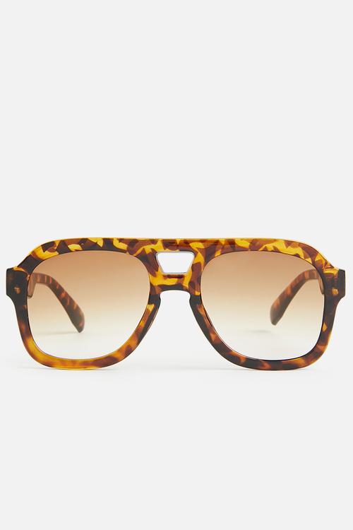 Azara aviator sunglasses - brown