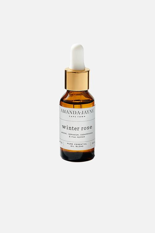 Winter rose essential oil blend