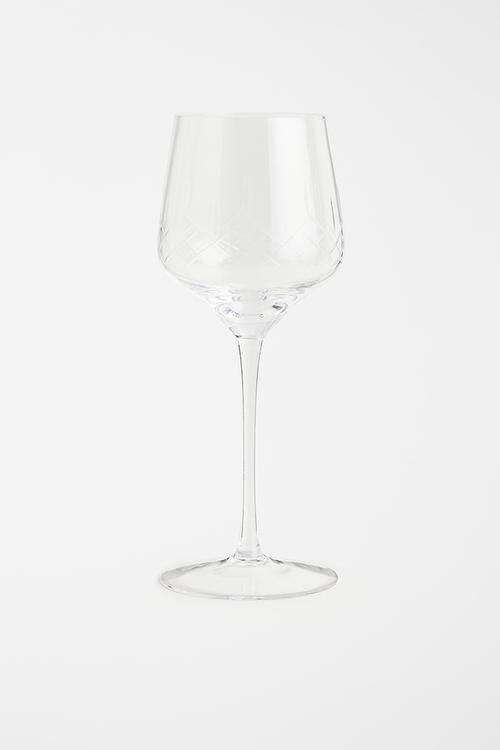 Wine glass - clear glass