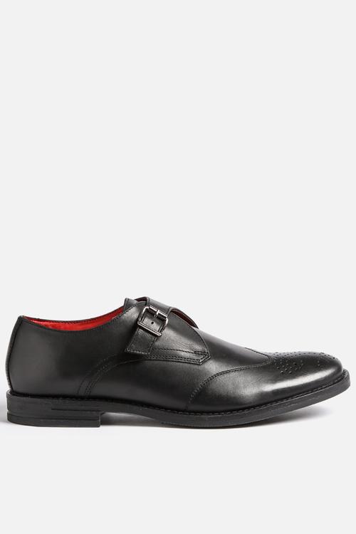 Hailes leather monk strap