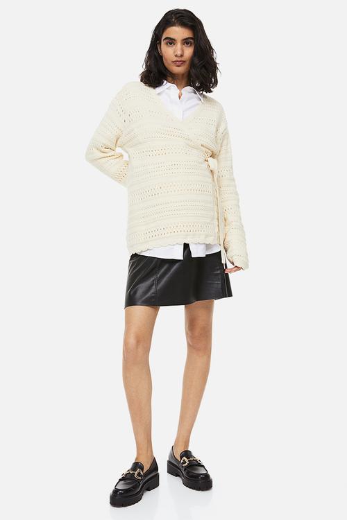Mama a-line skirt - black