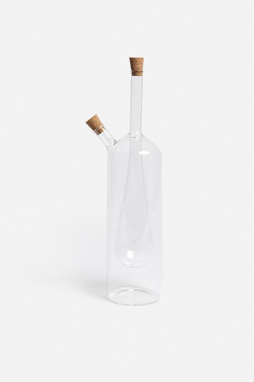 Drip Oil and Vinegar Glass Bottle