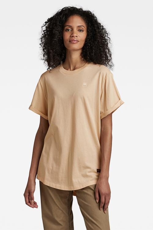 Lash fem loose r t short sleeve - ivory cream
