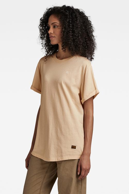 Lash fem loose r t short sleeve - ivory cream