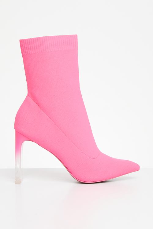 Noorah boot - bright pink
