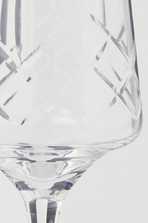 Champagne flute - clear glass 
