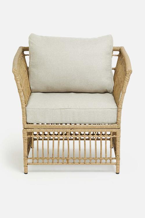 Lillysand outdoor lounge chair - natural