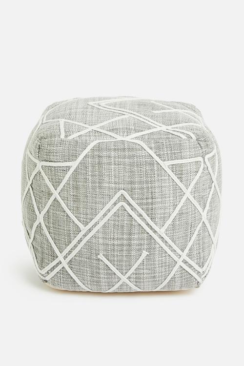 Sia ottoman - grey
