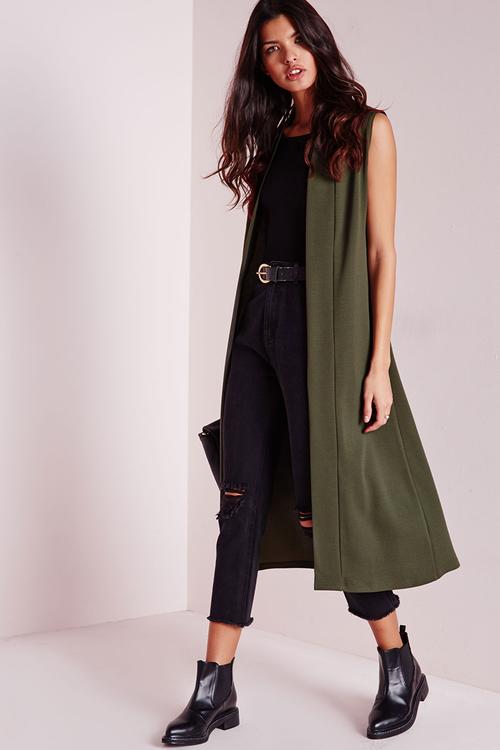 Sleeveless Blazer