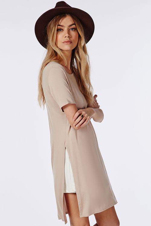 Side Split T Shirt