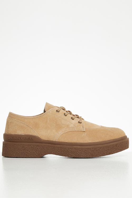 J ray genuine suede derby - toast