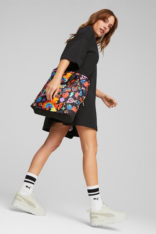 Downtown pride tote bag q1 - puma black