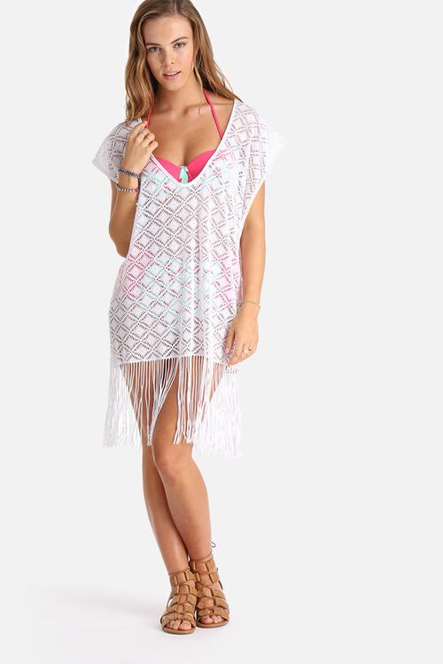 Crochet Fringe Kaftan