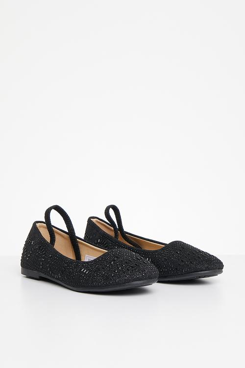 Glitter pumps - black