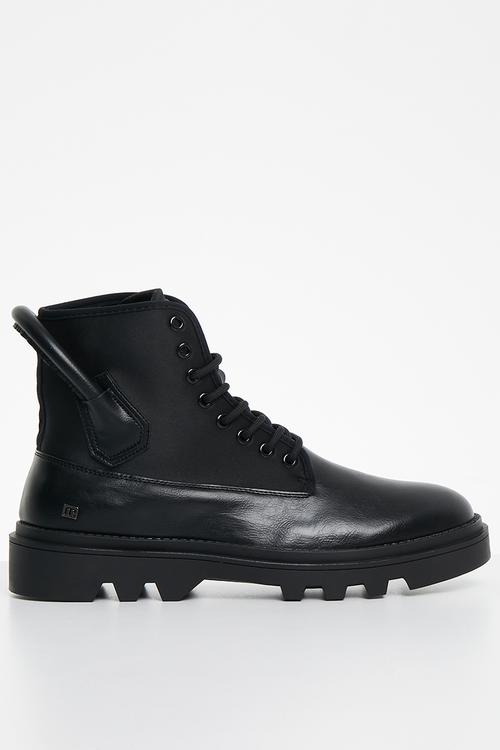 Vinchey 9 leather lycra - black