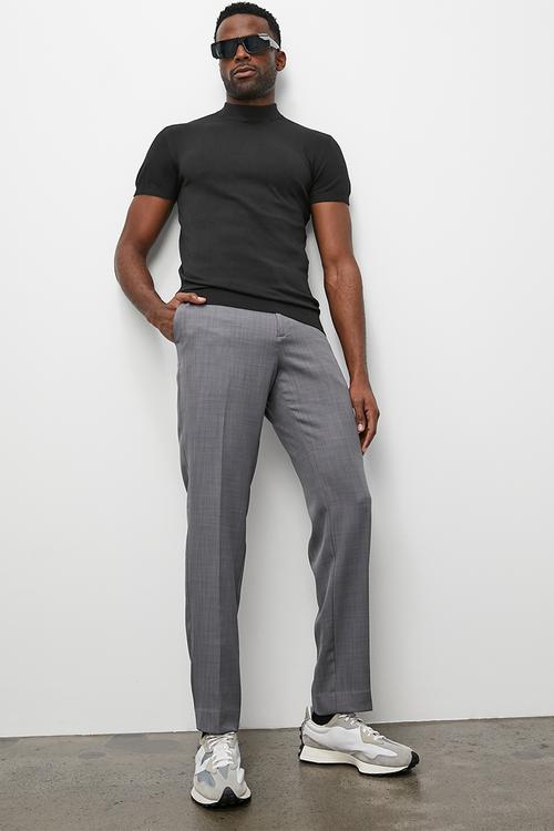 Charlie slim fit trousers - grey2