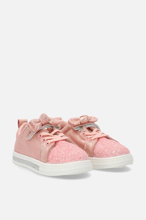 Girls glitter sneaker - pink