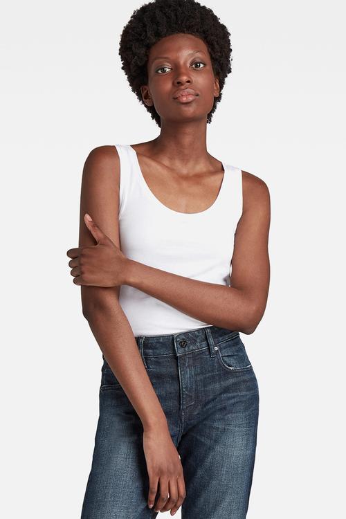 Base Tank Top Wmn - White