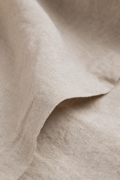 Linen tablecloth - beige