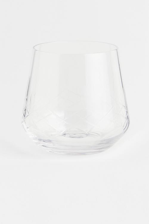 Tumbler - clear glass