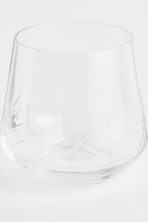 Tumbler - clear glass