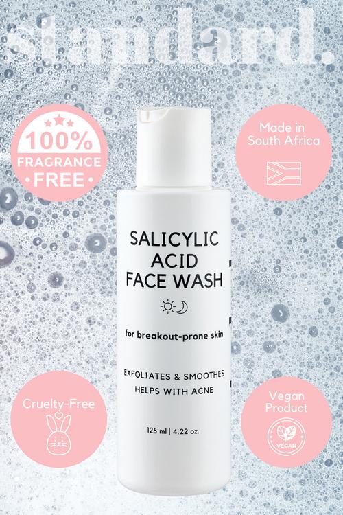 Salicylic Acid Face Wash for Breakout-Acne Prone Skin