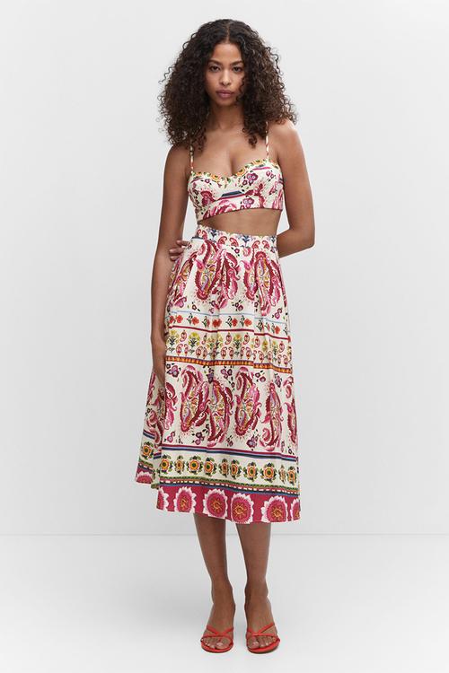 Skirt Ucra - mid-pink