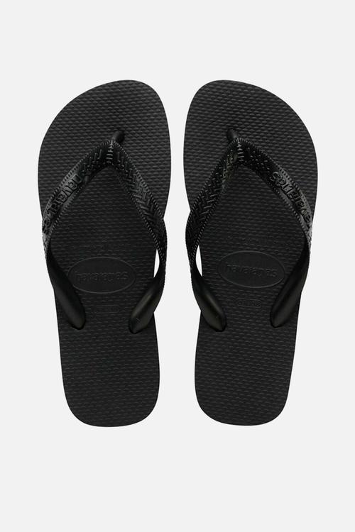 Top flip flop - black