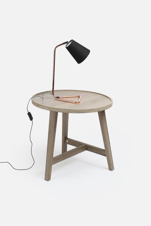 Large Oak Side Table