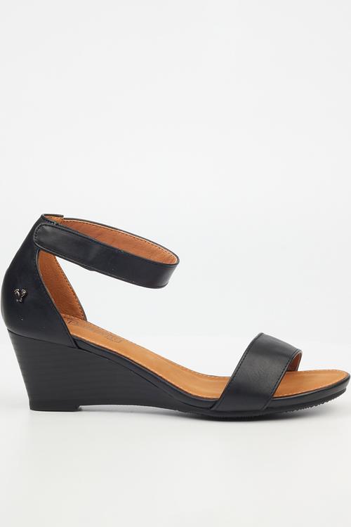 Shani 5 wedge heel - black