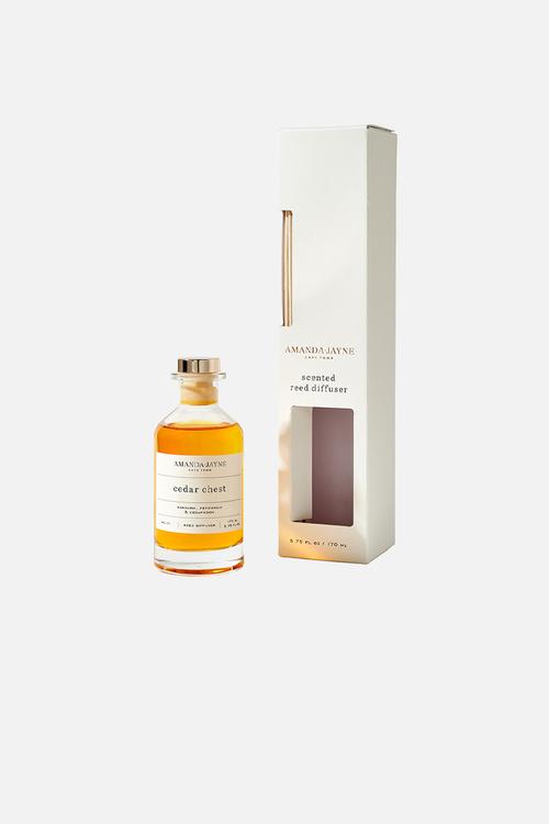 Cedar chest scented reed diffuser