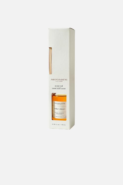 Cedar chest scented reed diffuser
