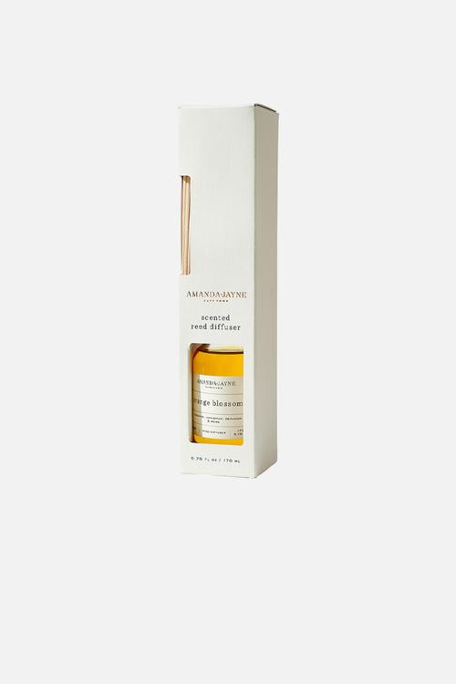 Orange blossom scented reed diffuser