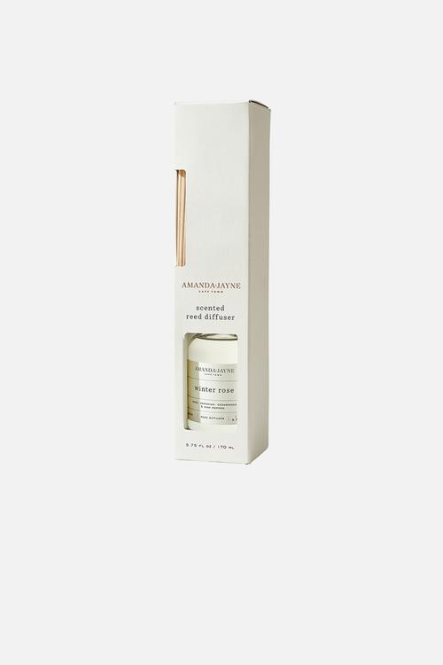 Winter rose scented reed diffuser