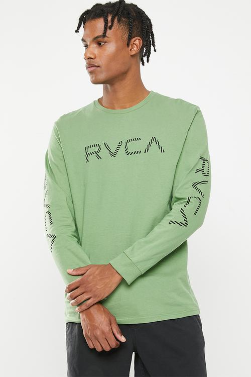 Big fills long sleeve - spinach