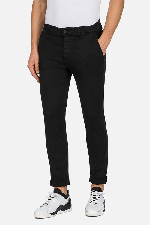 Zeumar Slim Fit Chino - Black