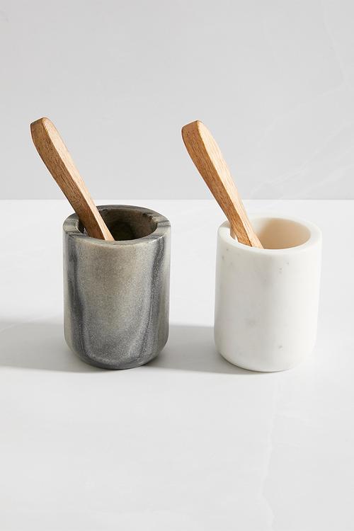 S&P marble pinch pots - multi