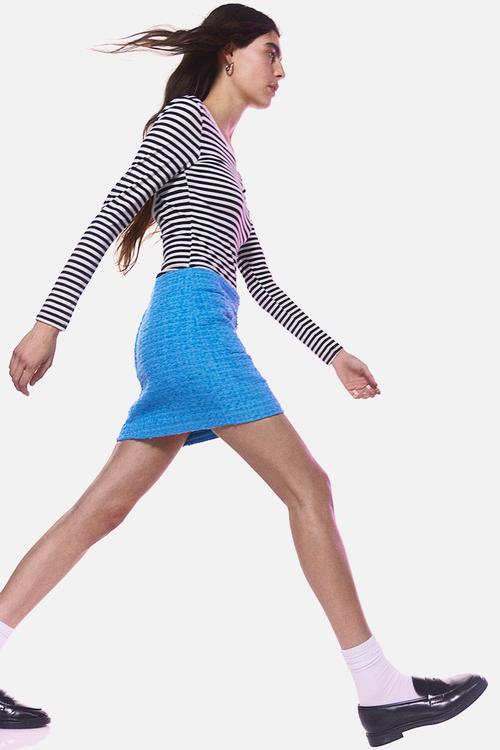 Mini skirt - blue