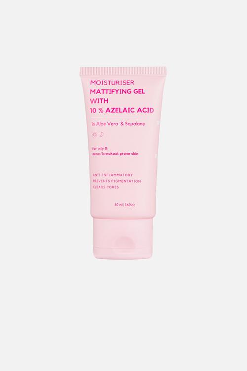 Mattifying Gel Moisturiser with 10% Azelaic Acid for Oily & Acne Prone