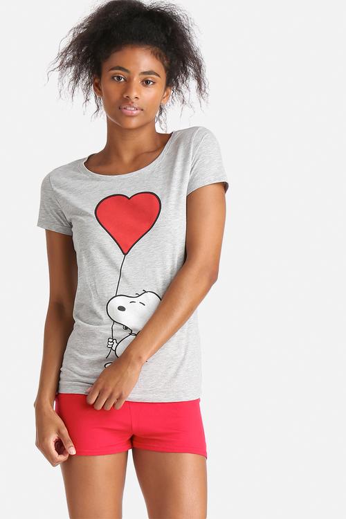 Snoopy/Lucy SS Top