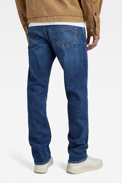 Mosa straight elto pure stretch denim - faded atlantic ocean