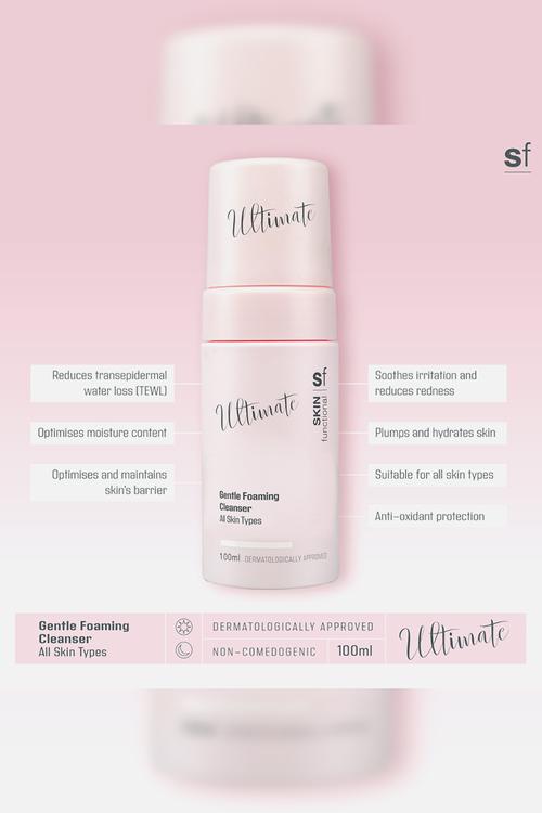 Ultimate - Gentle Foaming Cleanser, Face Wash For All Skin Types.