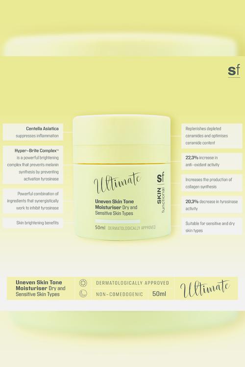 Ultimate - Moisturiser For Pigmentation And Uneven Skin. Dry, Sensitive.