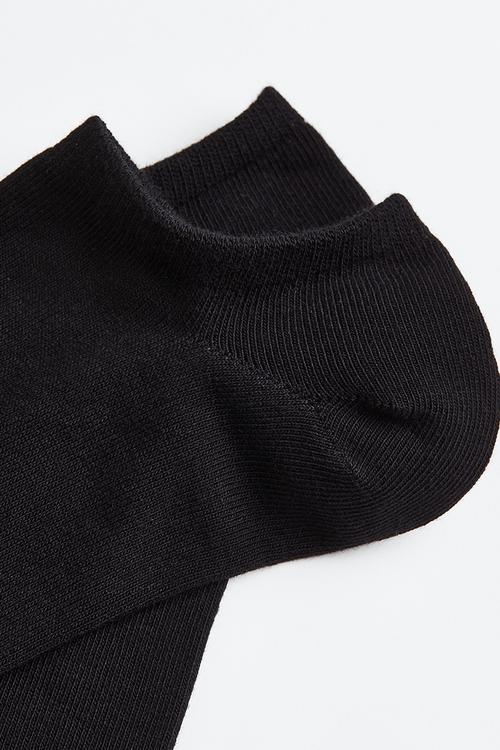 7-Pack trainer socks - black